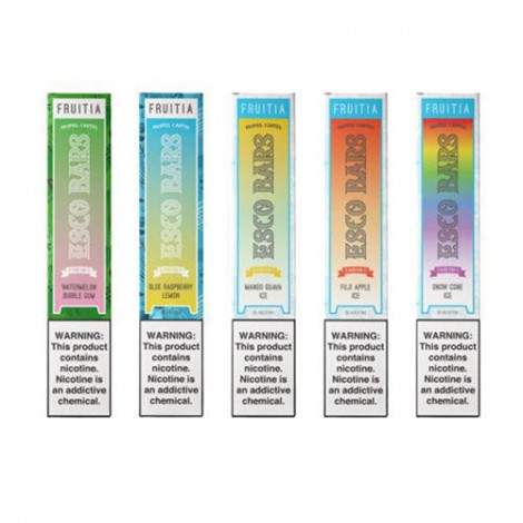 Pastel Cartel FRUITIA X Esco Bars MESH Disposable Vape Device - 6PK