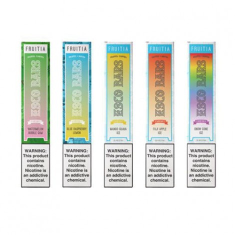 Pastel Cartel FRUITIA X Esco Bars MESH Disposable Vape Device - 3PK