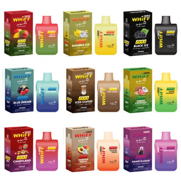 Whiff Hero Disposable Vape Device ...